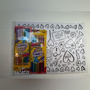 💥5/25💥 Holiday Coloring Pages & 2 set Colored Pencils